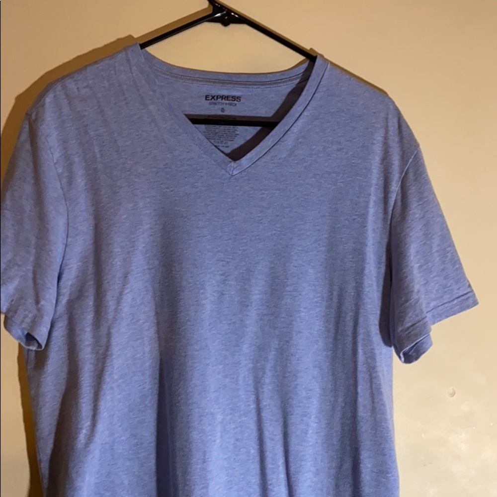 Express stretch v-neck t shirt
